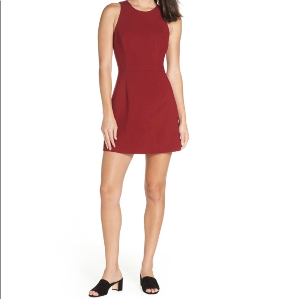 *NWT* French Connection Womens Whisper Red Daytime Short Casual Mini Dress
